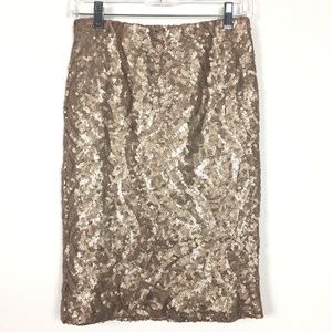 NWT Michelle Belau Slip On Sequined Pencil Skirt 4